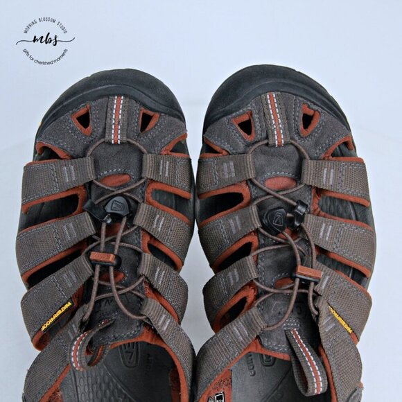 Keen‎ Clearwater Cnx Sandals Raven Tortoise Shell Brown Gray Men US 8, EU 40.5 main image 4